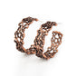 Laurel Wreaths - Copper - Paparazzi Earring Image