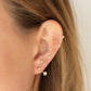 CONSTELLATION Prize - Gold - Paparazzi Earring Image