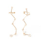 CONSTELLATION Prize - Gold - Paparazzi Earring Image