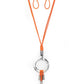 Tranquil Artisan - Orange - Paparazzi Necklace Image
