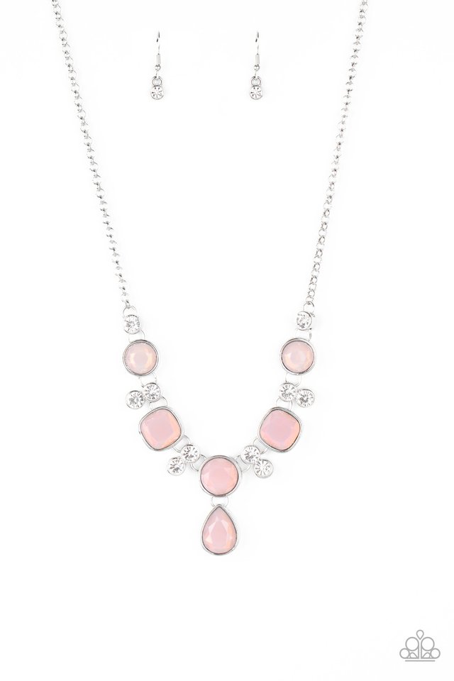 Crystal Cosmos - Pink - Paparazzi Necklace Image