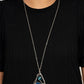 All Systems GLOW - Blue - Paparazzi Necklace Image