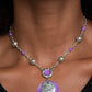 SEA The Sights - Purple - Paparazzi Necklace Image