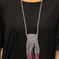 Look At MACRAME Now - Purple - Paparazzi Necklace Image