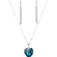 Love Hurts - Blue - Paparazzi Necklace Image