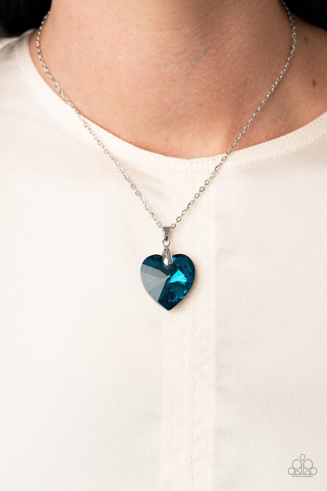 Love Hurts - Blue - Paparazzi Necklace Image