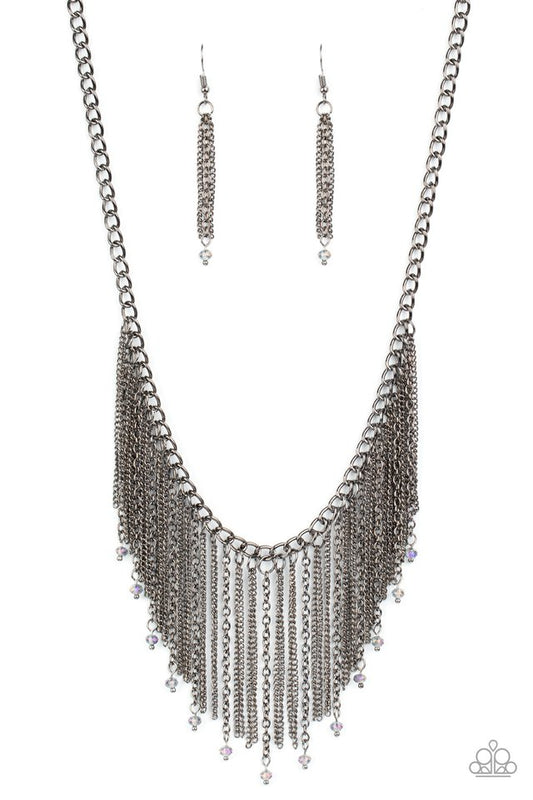 Cue The Fireworks - Multi - Paparazzi Necklace Image