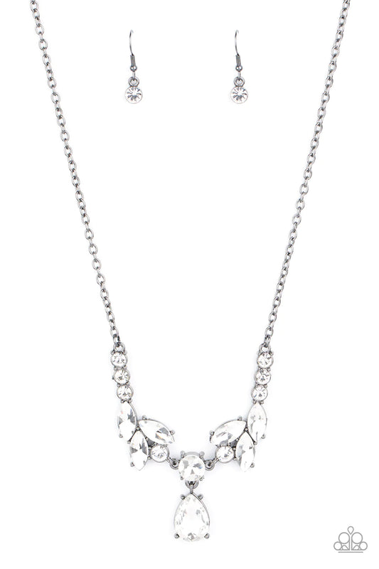 Paparazzi Necklace ~ Unrivaled Sparkle - Black