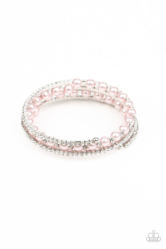 Starry Strut - Pink - Paparazzi Bracelet Image