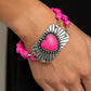 Sandstone Sweetheart - Pink - Paparazzi Bracelet Image