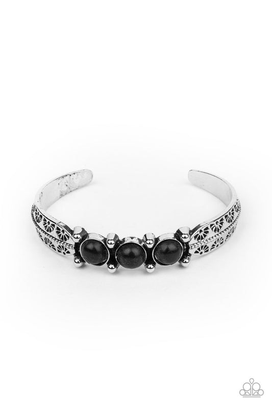 Mojave Glyphs - Black - Paparazzi Bracelet Image