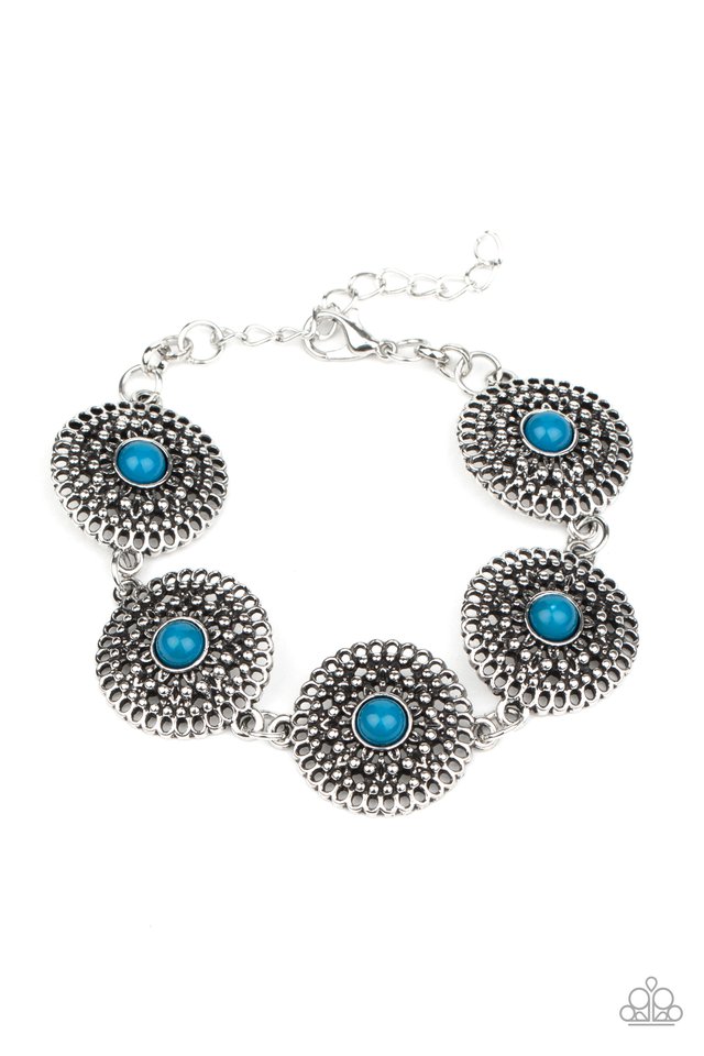 Mojave Mandalas - Blue - Paparazzi Bracelet Image