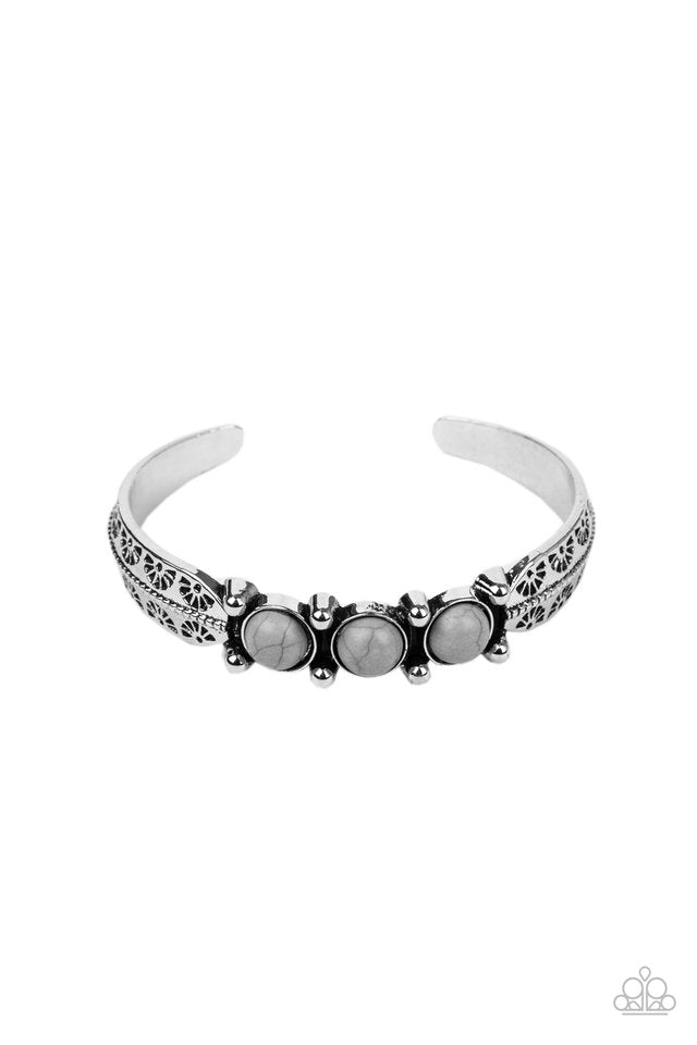 Mojave Glyphs - Silver - Paparazzi Bracelet Image
