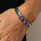 Mojave Glyphs - Purple - Paparazzi Bracelet Image