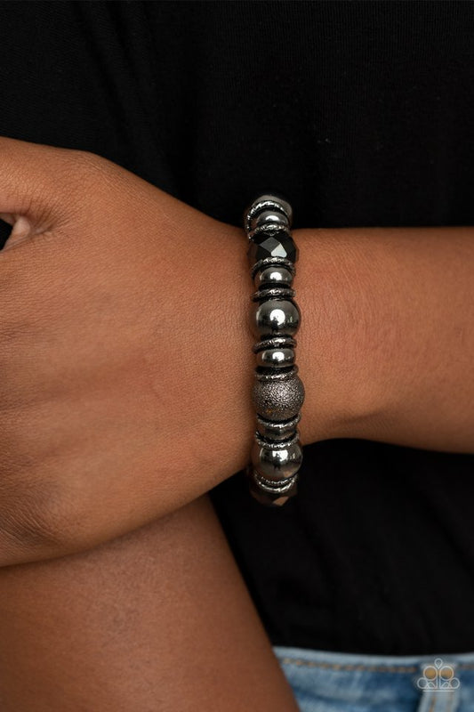 Take Your Best Shot - Black - Paparazzi Bracelet Image