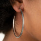 Sultry Shimmer - Silver - Paparazzi Earring Image