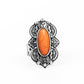 Lotus Oasis - Orange - Paparazzi Ring Image