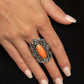 Lotus Oasis - Orange - Paparazzi Ring Image