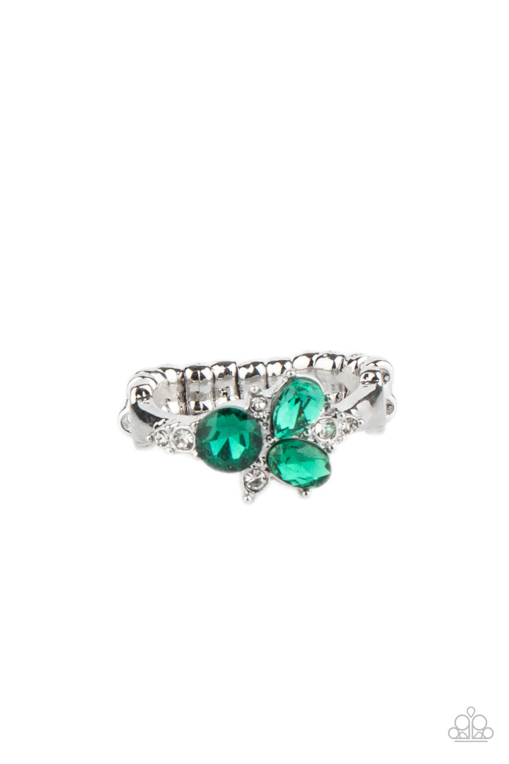 Paparazzi Ring ~ Here You GLOW - Green