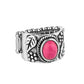 Free-Spirited Fields - Pink - Paparazzi Ring Image