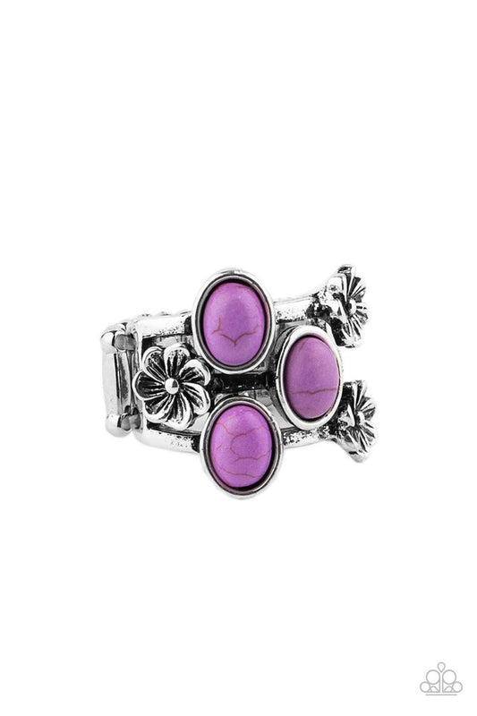 Primitive Paradise - Purple - Paparazzi Ring Image