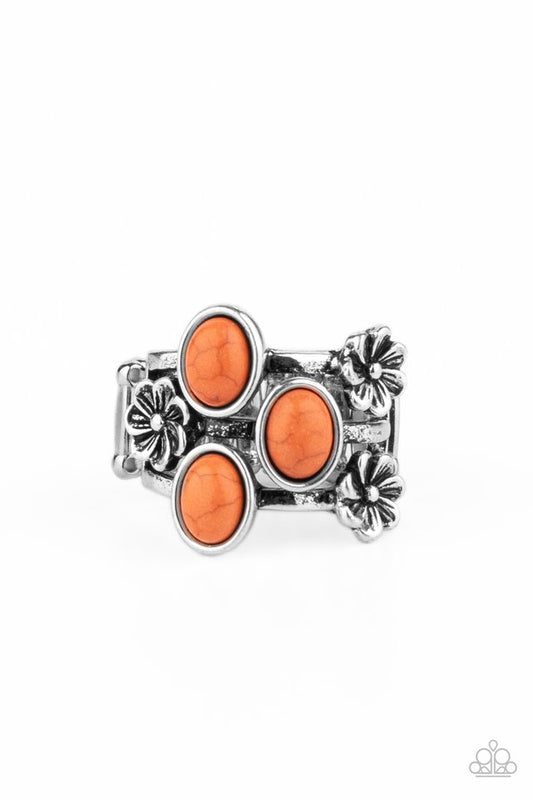 Primitive Paradise - Orange - Paparazzi Ring Image