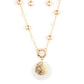 SEA The Sights - Gold - Paparazzi Necklace Image