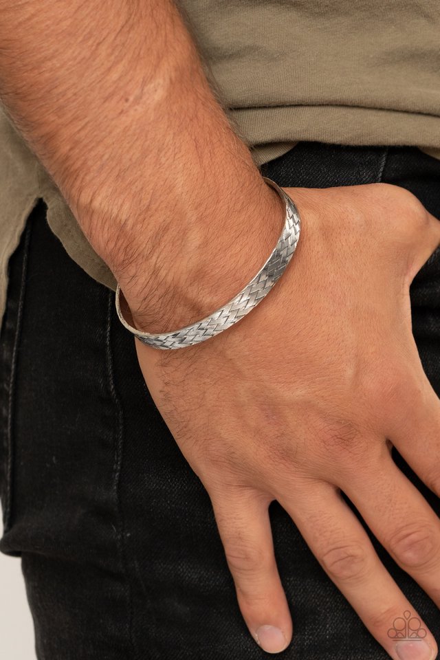 Mind Games - Silver - Paparazzi Bracelet Image