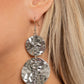 HARDWARE-Headed - Silver - Paparazzi Earring Image