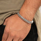 Tough as Nails - Silver - Paparazzi Bracelet Image