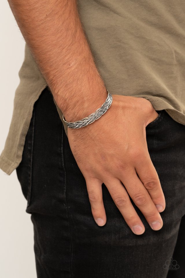 Magnetic Maven - Silver - Paparazzi Bracelet Image