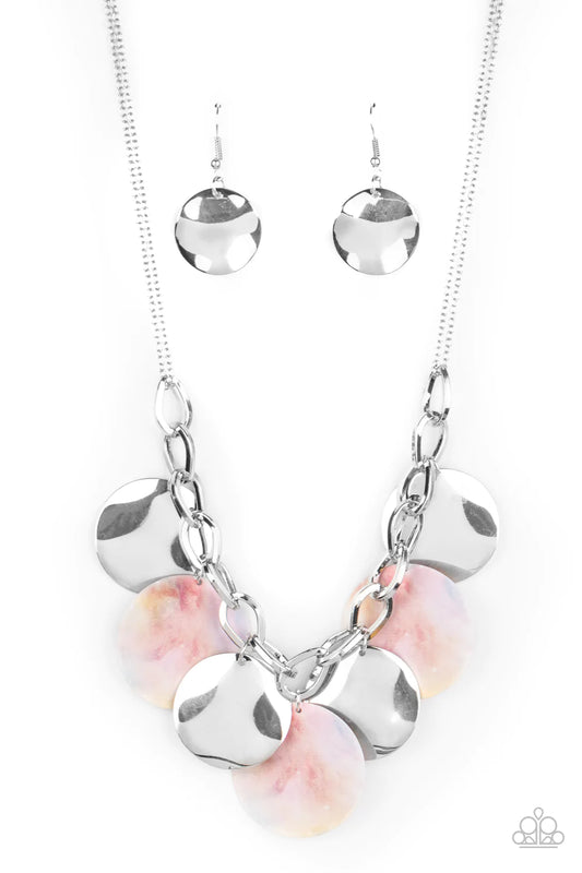 Paparazzi Necklace ~ Tie Dye Drama 2 - Multi