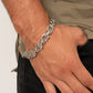 Advisory Warning - Silver - Paparazzi Bracelet Image