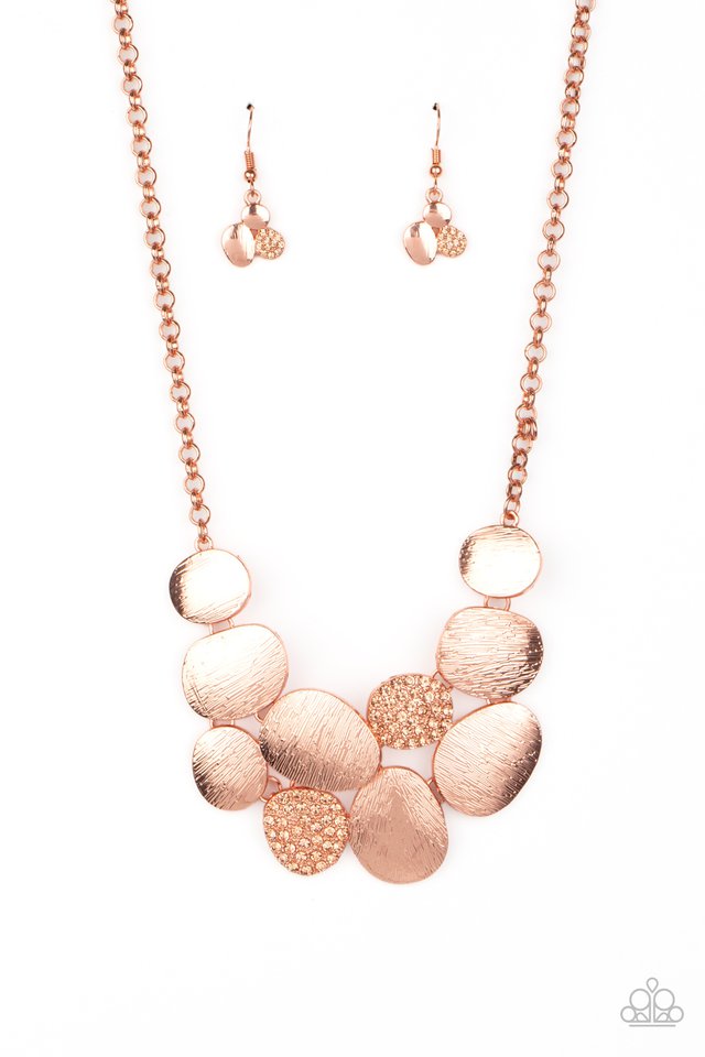 A Hard LUXE Story - Copper - Paparazzi Necklace Image