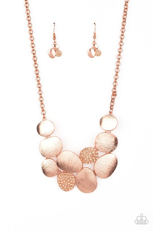 A Hard LUXE Story - Copper - Paparazzi Necklace Image