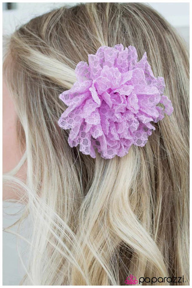 Paparazzi Hair Accessories ~ Little Miss Muffet - Purple