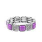 Trendy Tease - Purple - Paparazzi Bracelet Image