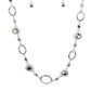 Pushing Your LUXE - Silver - Paparazzi Necklace Image