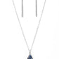 Daily Dose of Sparkle - Blue - Paparazzi Necklace Image