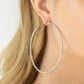 Pump Up The Volume - Silver - Paparazzi Earring Image
