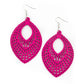 One Beach At A Time - Pink - Paparazzi Earring Image