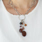 Lay Down Your CHARMS - Brown - Paparazzi Necklace Image