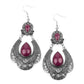 Rise and Roam - Purple - Paparazzi Earring Image