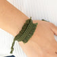 Make Yourself at HOMESPUN - Green - Paparazzi Bracelet Image