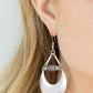 Mystical Moonbeams - Silver - Paparazzi Earring Image