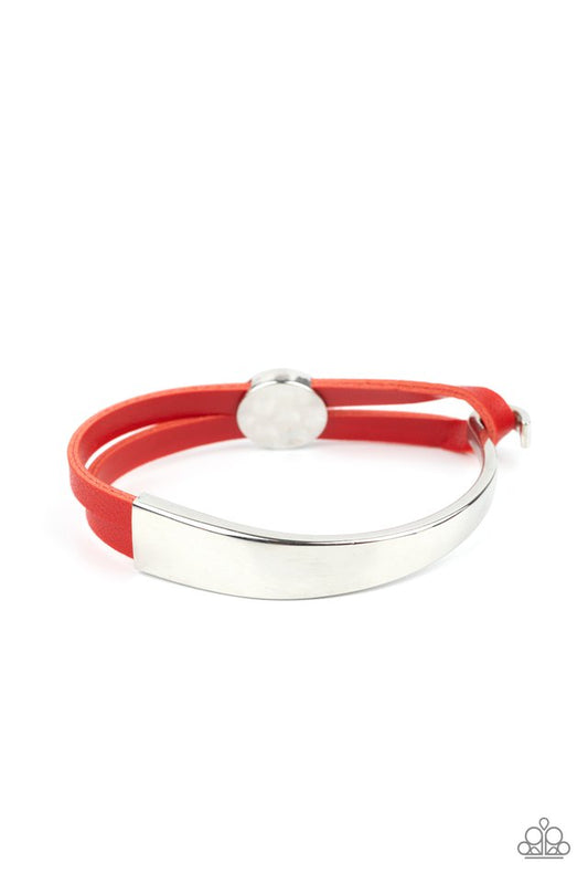 A Notch Above The Rest - Red - Paparazzi Bracelet Image