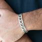 In Over Your METALHEAD - Silver - Paparazzi Bracelet Image