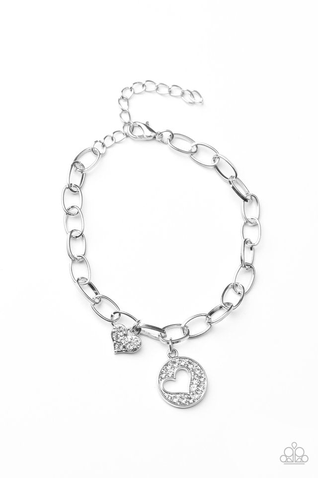 Move over Matchmaker! - White - Paparazzi Bracelet Image