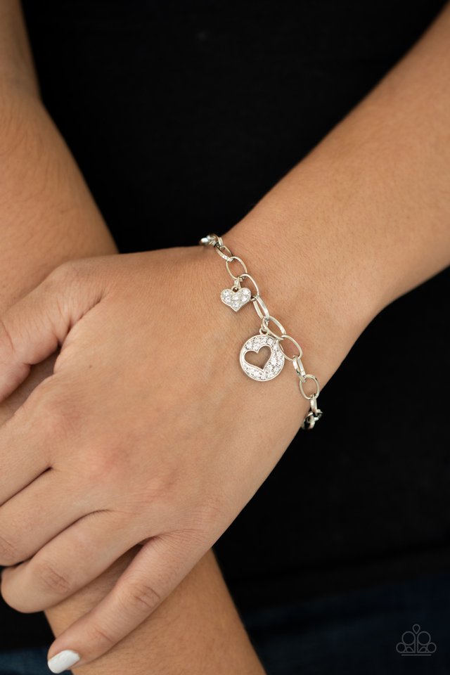 Move over Matchmaker! - White - Paparazzi Bracelet Image