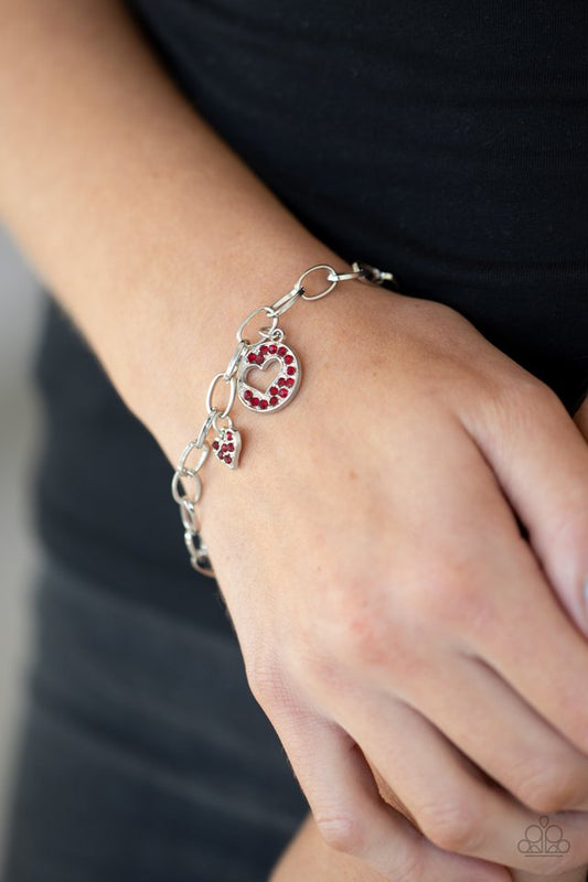 Move over Matchmaker! - Red - Paparazzi Bracelet Image